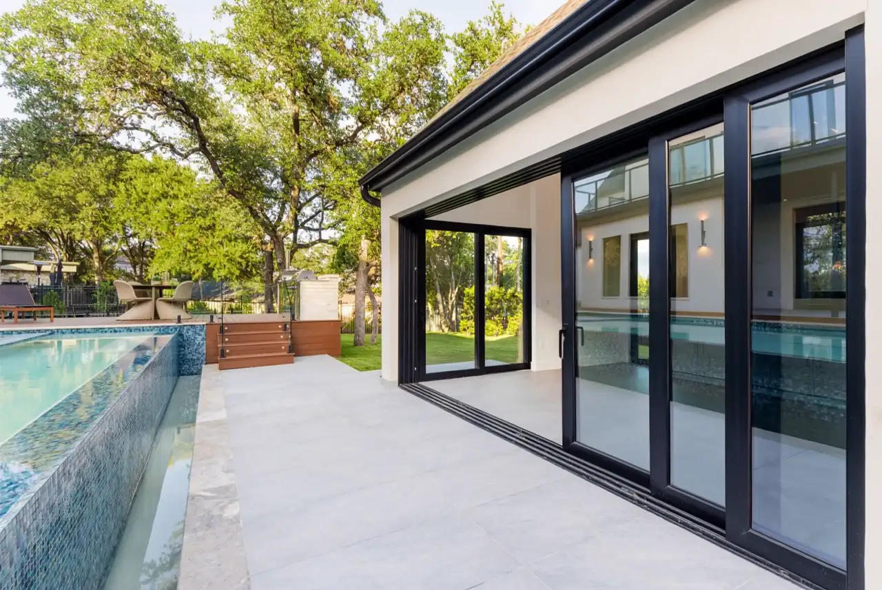 Multi-slide pocketing door